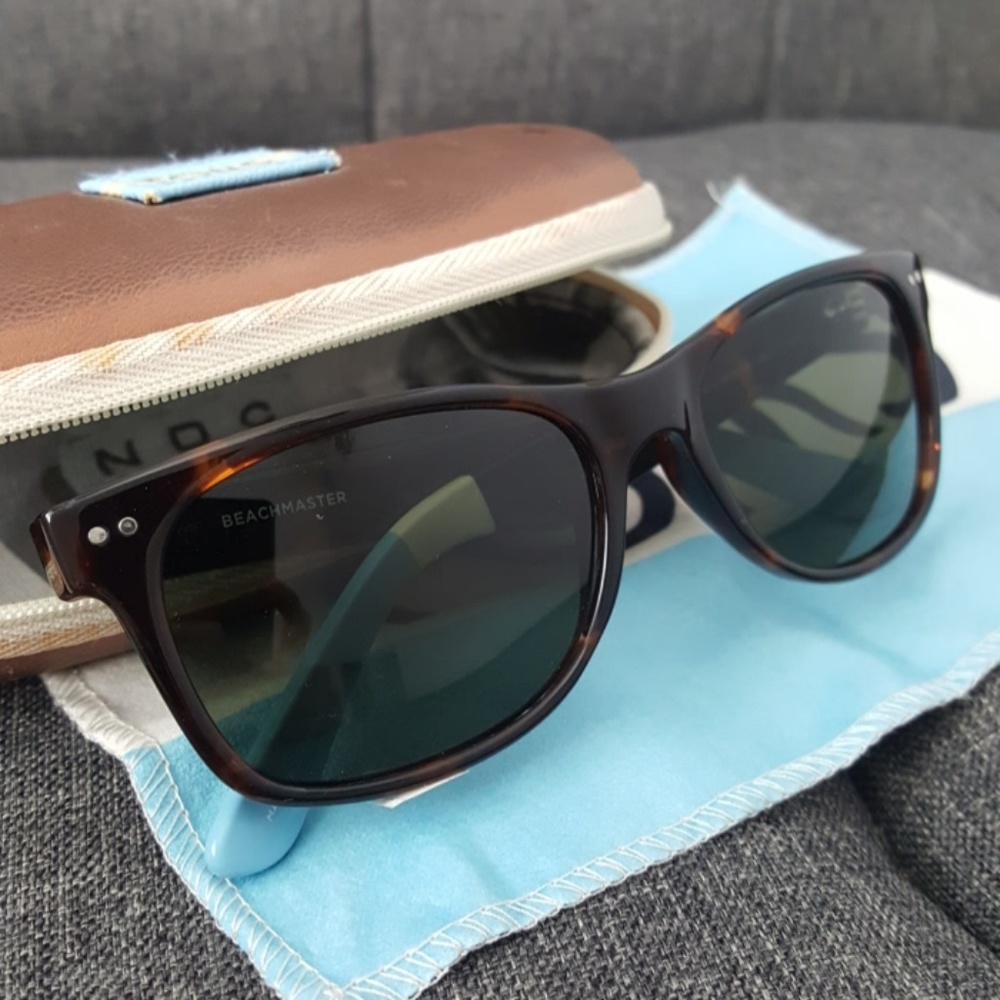 Tom's Beachmaster  Havana Tortoise Sunglasses